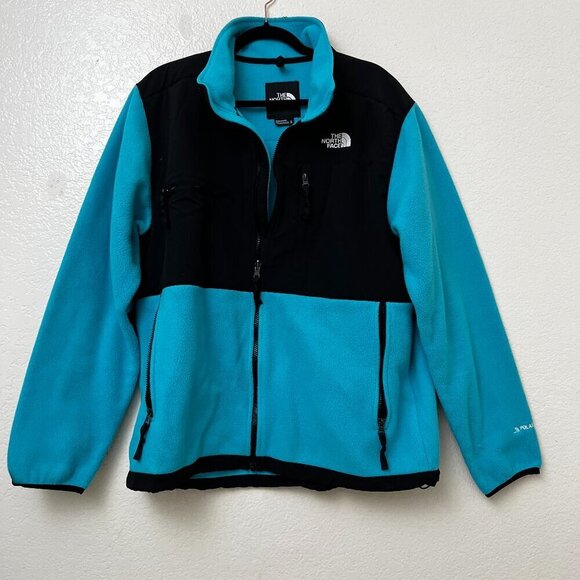 The NORTH FACE Turquoise Blue Denali Vented Polartec Fleece Jacket